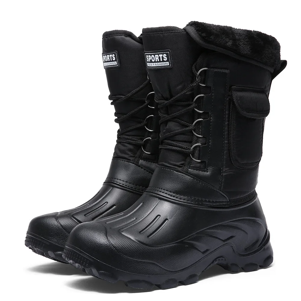 Men Winter Snow Boots Outdoor  - Fishing Equipment Carp 评论和价格