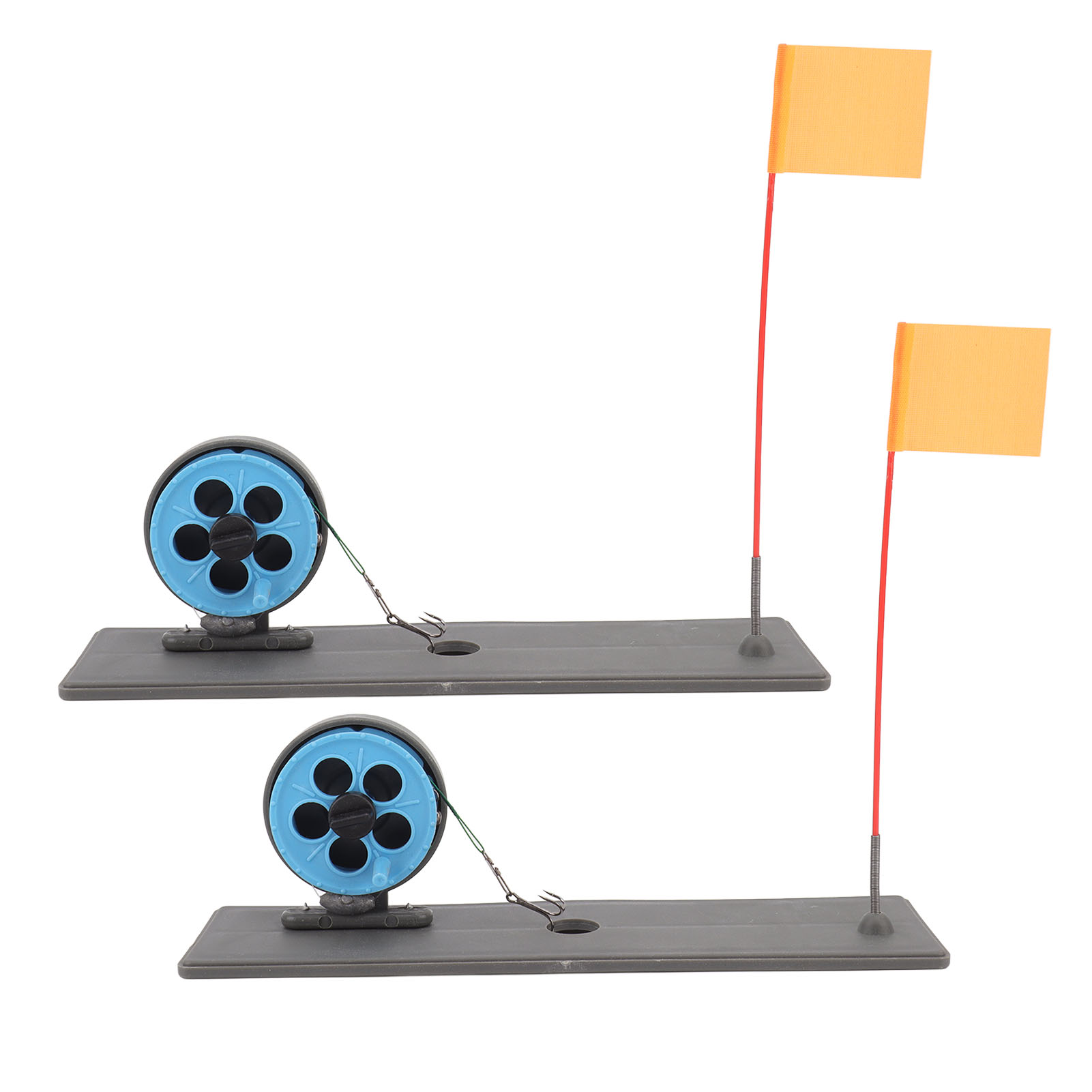 2pcs Ice Fishing Flag Marker R - Ice Fishing Tip Up 评论和价格
